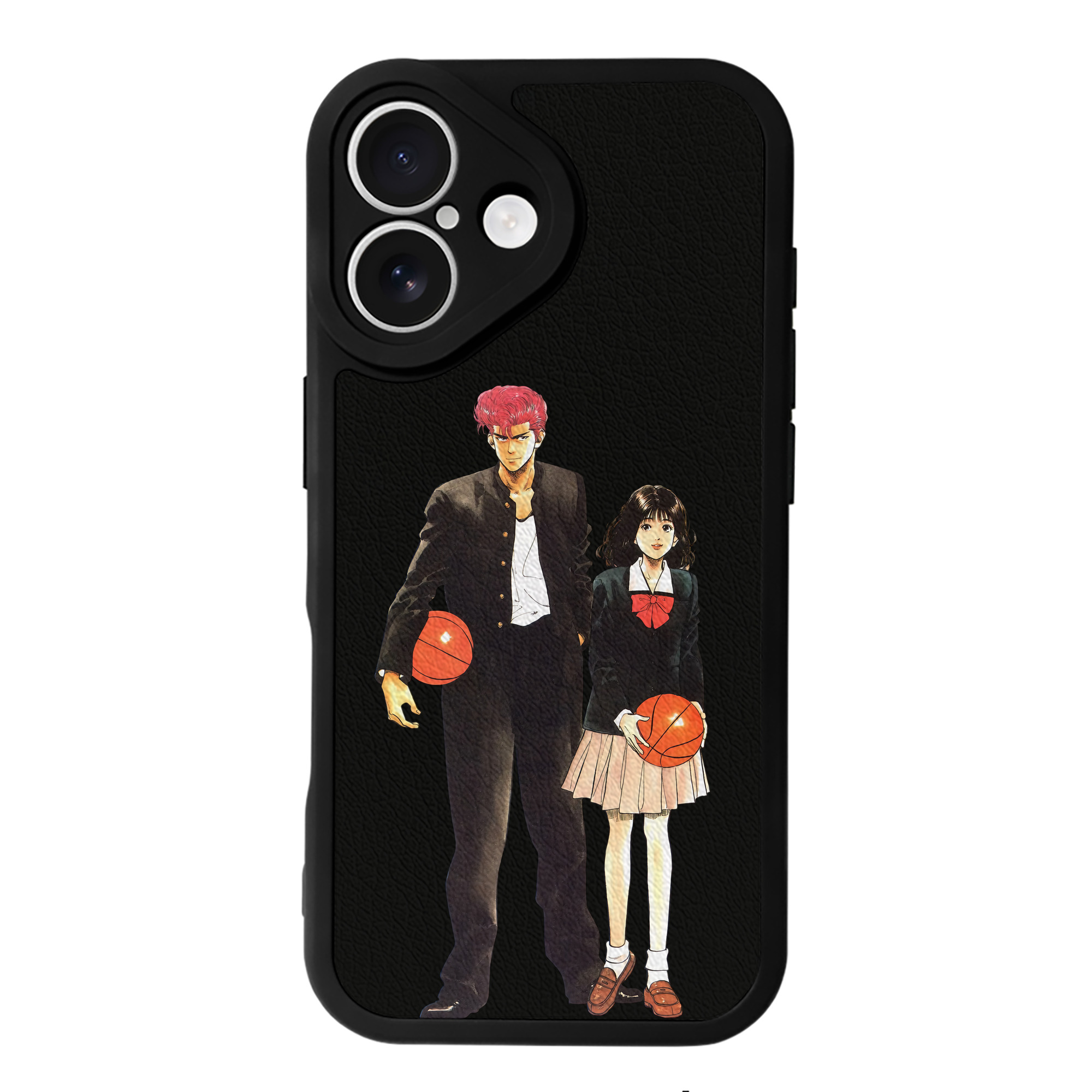 （画像用） SLAM DUNK／スラムダンク 【iPhone 16シリーズ対応】シリコンスマホケース（レザー調） 材質：シリコン